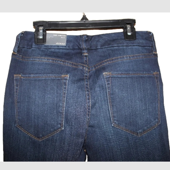 The Limited Premium Denim Stretch Skinny Jeans 6 L High-Waist Cotton/Modal/Rayon - Picture 5 of 6
